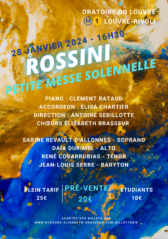 Affiche Rossini